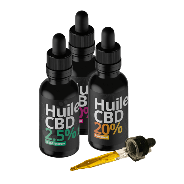 Huiles CBD pour buralistes