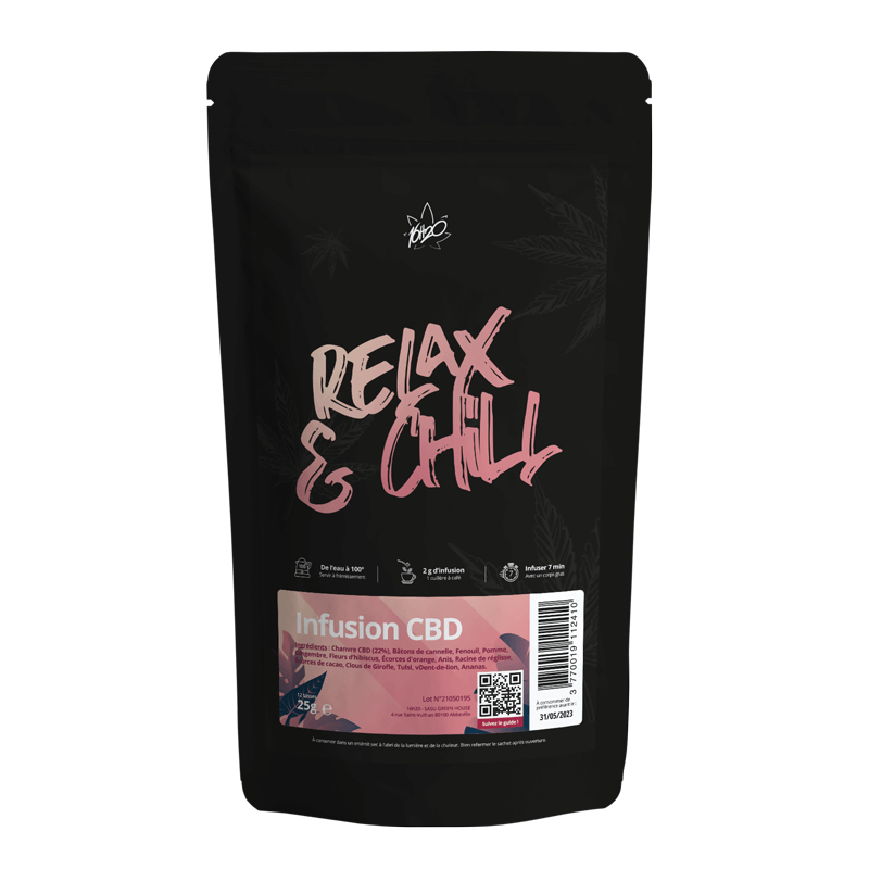 Acheter infusion CBD Relax & Chill